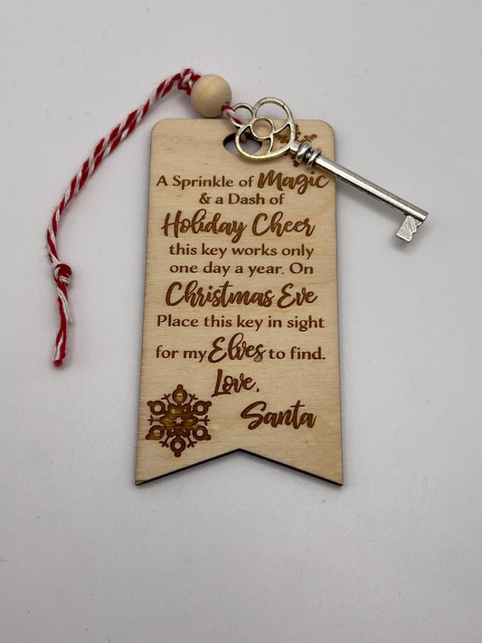 Sprinkle of Magic Key Ornament image 0